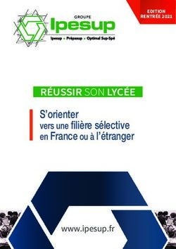 RÉUSSIR SON LYCÉE S'orienter vers une filière sélective en France ou à l'étranger