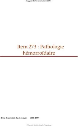 Item 273 : Pathologie hémorroïdaire - Date de création du document