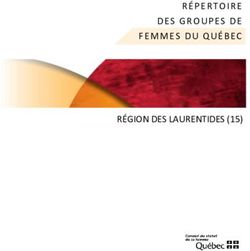 DES GROUPES DE FEMMES DU QU&Eacute;BEC R&Eacute;GION DES LAURENTIDES (15) - R&eacute;gion 12