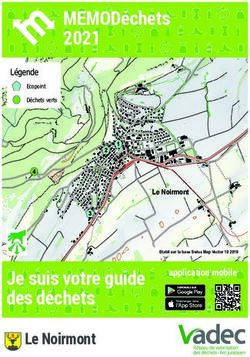 MEMODéchets 2021 - Je suis votre guide des déchets Le Noirmont - memo dechets