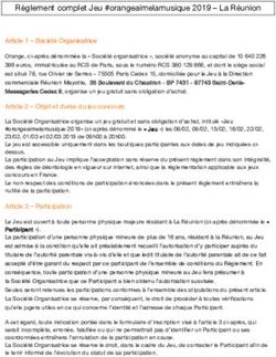 Règlement complet Jeu #orangeaimelamusique 2019 - La Réunion - Orange Réunion