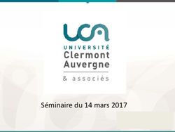 Séminaire du 14 mars 2017 - Académie de Clermont-Ferrand