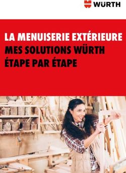 LA MENUISERIE EXTÉRIEURE MES SOLUTIONS WÜRTH ÉTAPE PAR ÉTAPE