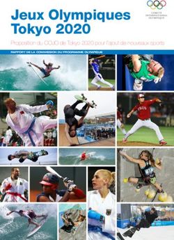 Jeux Olympiques Tokyo 2020 - Proposition du COJO de Tokyo 2020 pour l'ajout de nouveaux sports - Olympic.org