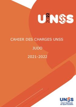 CAHIER DES CHARGES UNSS JUDO 2021-2022