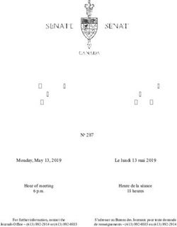 ORDER PAPER - Senate of Canada