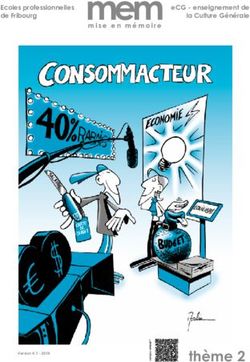 Mem eCG - enseignement de - Ecoles professionnelles de Fribourg - Campus virtuel eCG