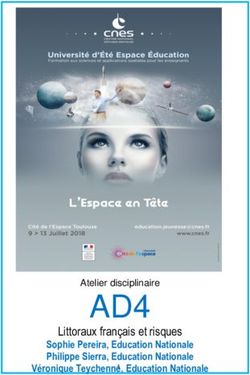 AD4 Littoraux fran&ccedil;ais et risques - Sophie Pereira, Education Nationale Philippe Sierra, Education Nationale - CNES