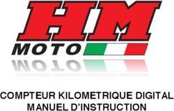 COMPTEUR KILOMETRIQUE DIGITAL! MANUEL D'INSTRUCTION!
