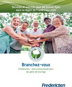 Branchez-vous - Services et activités pour personnes âgés dans la région de Fredericton 2020 - Fredericton.ca