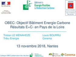 OBEC: Objectif Bâtiment Energie Carbone Résultats E+C- en Pays de la Loire 13 novembre 2018, Nantes - Tristan LE MENAHEZE Tribu Energie
