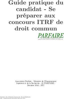 Guide Pratique Du Candidat - Se Préparer Aux Droit Commun Concours ITRF ...