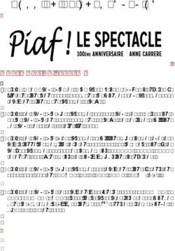 DOSSIER DE PRESENTATION - Directo Productions