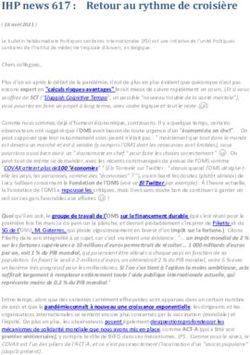 IHP news 617 : Retour au rythme de croisière - International ...