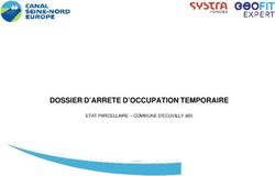 DOSSIER D'ARRETE D'OCCUPATION TEMPORAIRE