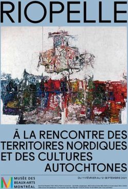 A LA RENCONTRE DES TERRITOIRES NORDIQUES ET DES CULTURES AUTOCHTONES - Territoire ...