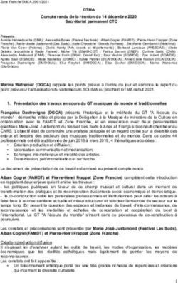 GTMA - Minist&egrave;re de la Culture
