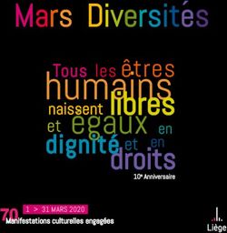 701 31MARS2020 Manifestations culturelles engagées - Visitez Liège