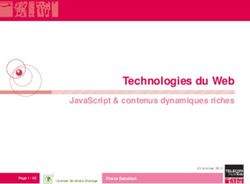 Technologies du Web JavaScript & contenus dynamiques riches
