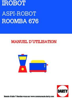 IROBOT ASPI-ROBOT ROOMBA 676 - MANUEL D'UTILISATION - Darty