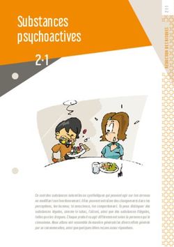 Substances psychoactives 2 1 - Rehaklinik