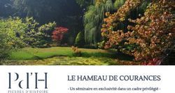 LE HAMEAU DE COURANCES - Un s&eacute;minaire en exclusivit&eacute; dans un cadre privil&eacute;gi&eacute; - Pierres d'Histoire