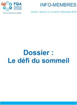 Dossier : Le défi du sommeil - INFO-MEMBRES