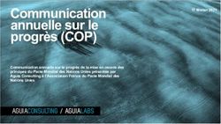 Communication annuelle sur le progr&egrave;s (COP) - AWS