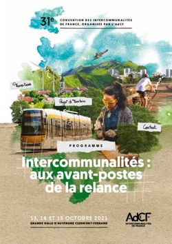 INTERCOMMUNALIT&Eacute;S : AUX AVANT-POSTES DE LA RELANCE - ADCF