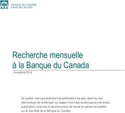 Recherche mensuelle à la Banque du Canada