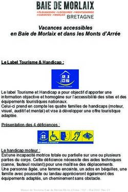 Vacances accessibles en Baie de Morlaix et dans les Monts d'Arr&eacute;e