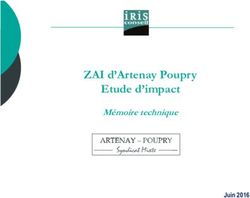 ZAI d'Artenay Poupry Etude d'impact - Mémoire technique Juin 2016