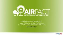 PR&Eacute;SENTATION DE LA " STRATEGIE BIODIVERSIT&Eacute; " - 12 Octobre 2017
