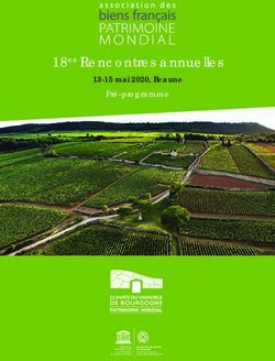 18es Rencontres annuelles - 13-15 mai 2020, Beaune - Association des Biens Français ...