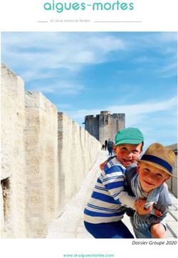 Dossier Groupe 2020 - Ici nous avons le temps - Aigues-Mortes