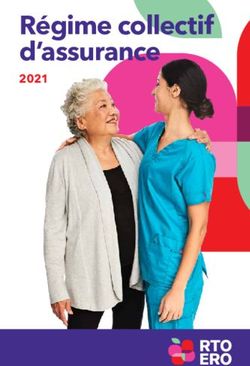 Régime collectif d'assurance 2021 - RTO/ERO