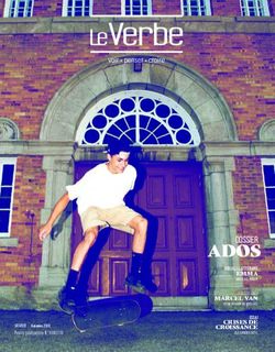 ADOSDossier EMMA MARCEL VAN - Le Verbe | Magazine