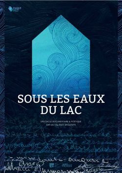 SOUS LES EAUX DU LAC SPECTACLE DOCUMENTAIRE & PO&Eacute;TIQUE SUR LES VILLAGES ENGLOUTIS - PADAM NEZI