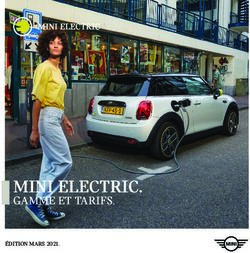 MINI ELECTRIC. GAMME ET TARIFS - ÉDITION MARS 2021.