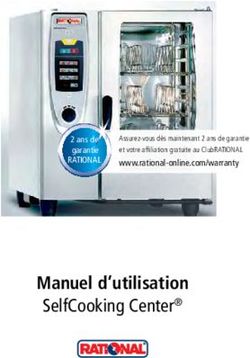 Manuel d'utilisation SelfCooking Center - 2 ans de garantie RATIONAL
