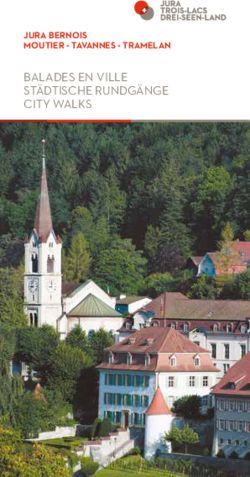 BALADES EN VILLE STÄDTISCHE RUNDGÄNGE CITY WALKS - JURA BERNOIS MOUTIER - TAVANNES - TRAMELAN - Jura bernois Tourisme