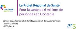 Le Projet Régional de Santé - Pour la santé de 6 millions de personnes en Occitanie - PRS Occitanie