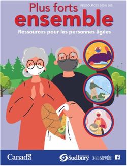 EnsembleRESSOURCES 2020 | 2021 - Ressources pour les personnes âgées - Grand Sudbury