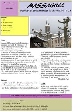 Date de parution MASSAGUEL - Mairie de Massaguel