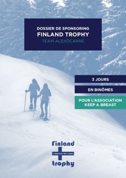 FINLAND TROPHY DOSSIER DE SPONSORING - TEAM ALEXÔCARRÉ - PSF Suisse
