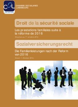 Droit de la sécurité sociale - Les prestations familiales suite à la réforme de 2016 Situation au 1er octobre 2016 - CSL