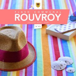 JUILLET-AO&Ucirc;T 2020 - Commune de Rouvroy