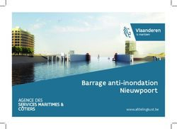 Barrage anti-inondation Nieuwpoort - www.afdelingkust.be - Vlaamse ...