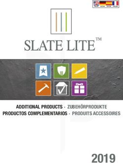 ADDITIONAL PRODUCTS ZUBEHÖRPRODUKTE PRODUCTOS COMPLEMENTARIOS PRODUITS ACCESSOIRES - Slate-Lite