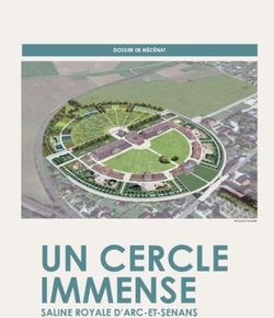 UN CERCLE IMMENSE SALINE ROYALE D'ARC-ET-SENANS - DOSSIER DE M&Eacute;C&Eacute;NAT - AER Bourgogne ...